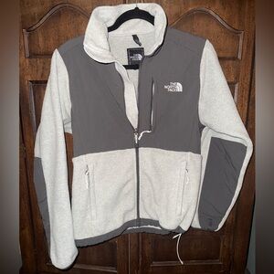 The North Face Gray Fleece Zip-Up Jacket